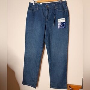 Bandolino Women's Straight Leg Jeans - Blue